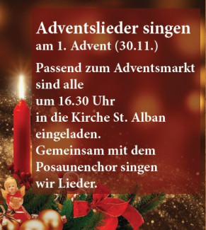 Adventslieder singen
