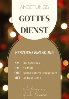 Anbetungsgottesdienst