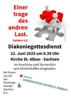 Gottesdienst mit Diakoniestation