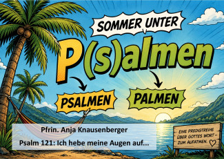 Flyer Sommerpredigtreihe