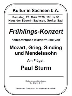 Frühlingskonzert